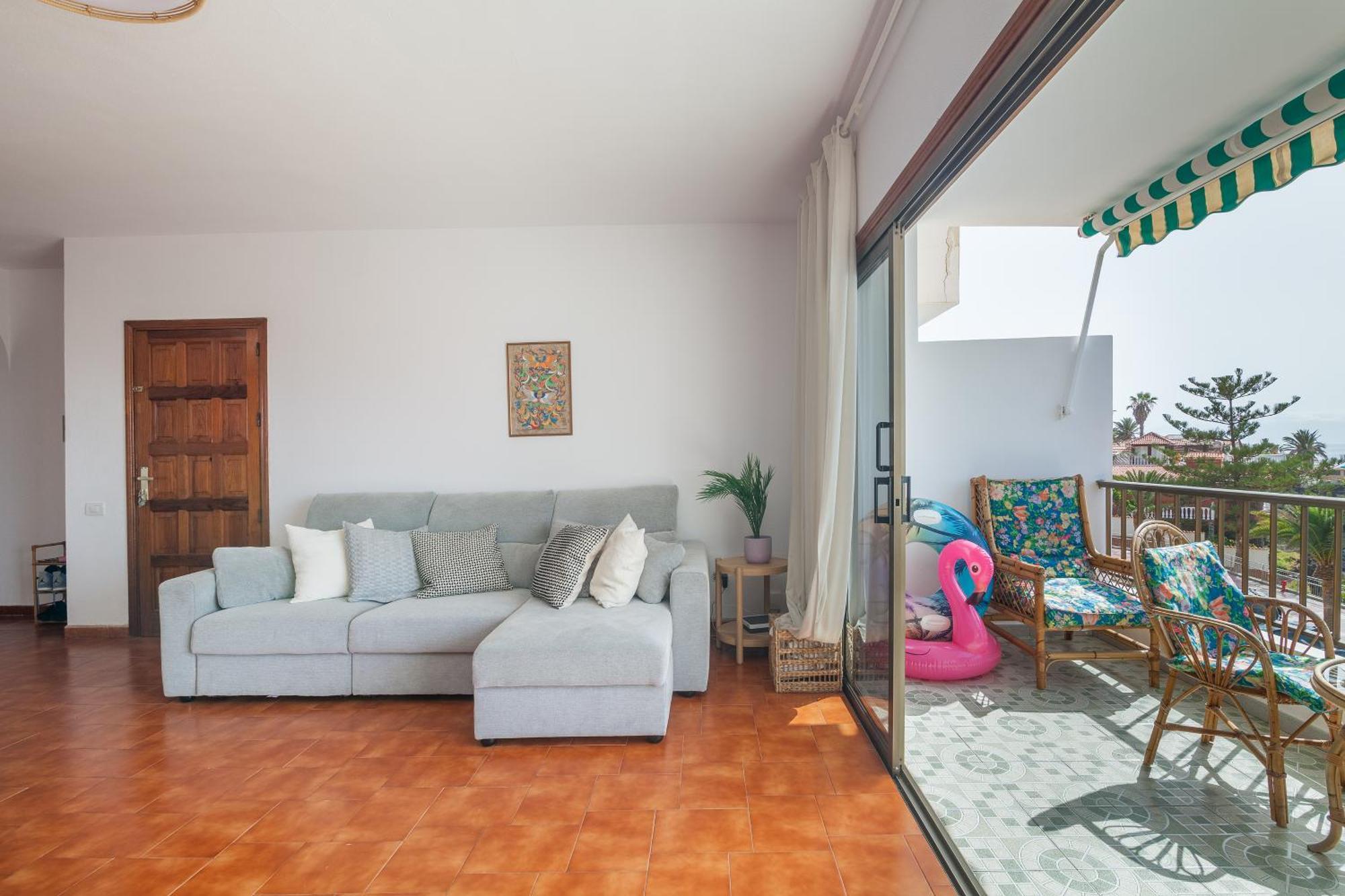 푸에르토 데 산티아고 Casa De Franco - Ocean View, Terrace, Balcony, 50M From Playa La Arena, Fibre Net 아파트 외부 사진