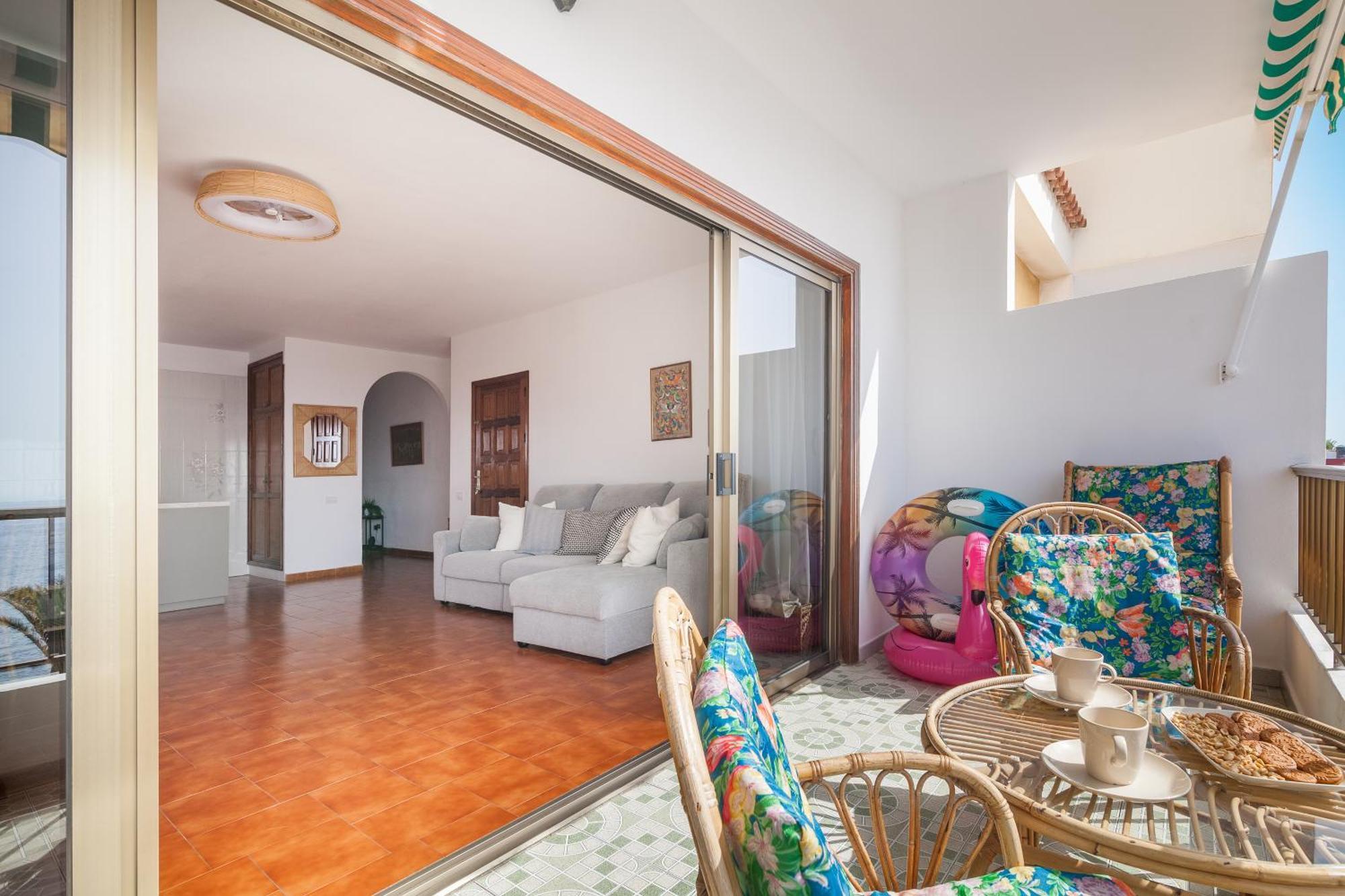 푸에르토 데 산티아고 Casa De Franco - Ocean View, Terrace, Balcony, 50M From Playa La Arena, Fibre Net 아파트 외부 사진