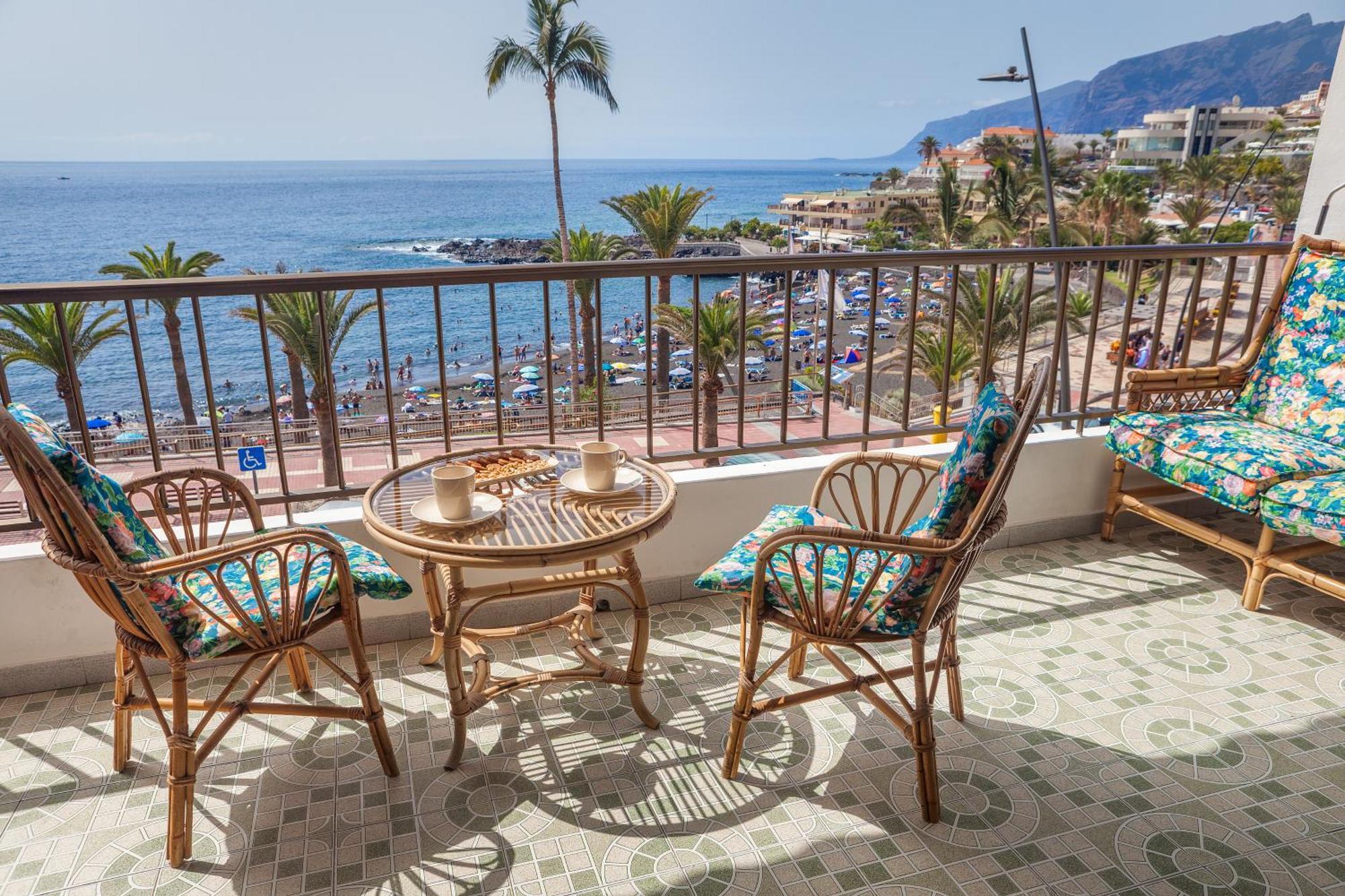 푸에르토 데 산티아고 Casa De Franco - Ocean View, Terrace, Balcony, 50M From Playa La Arena, Fibre Net 아파트 외부 사진